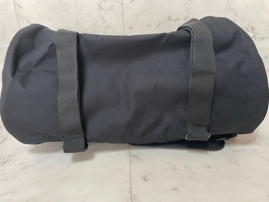 TOY MACHINE Boston Bag Black Adjustable Strap 27x47x28cm