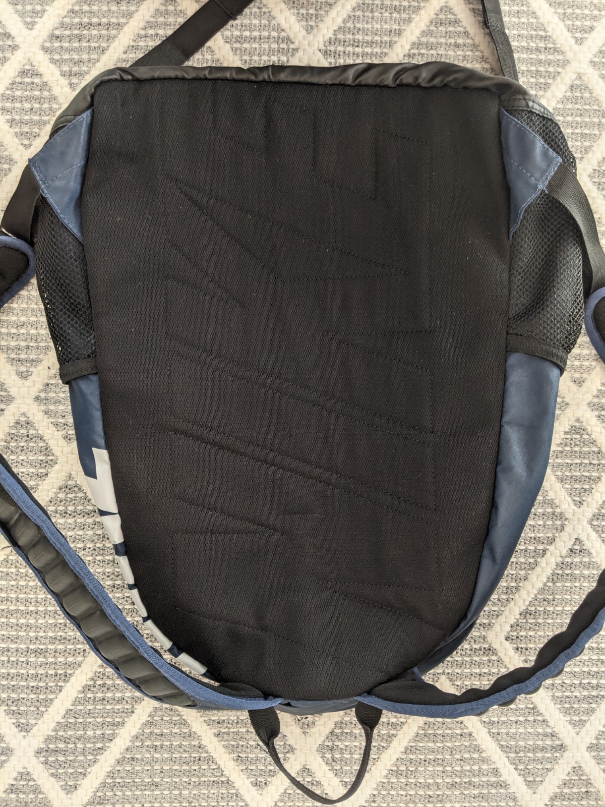 Nike Team Training Max Air Backpack Navy Blue Black, BA4890 412 Travel Gym Bag