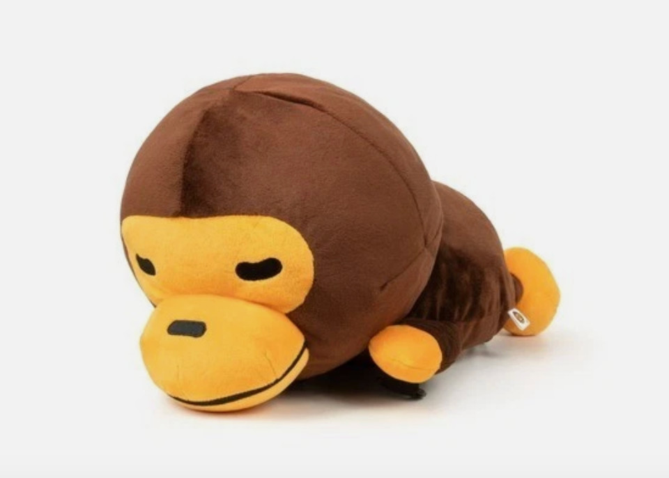 A Bathing Ape BAPE Baby Milo Medium Plush Backpack NEW IN BAG w/tags