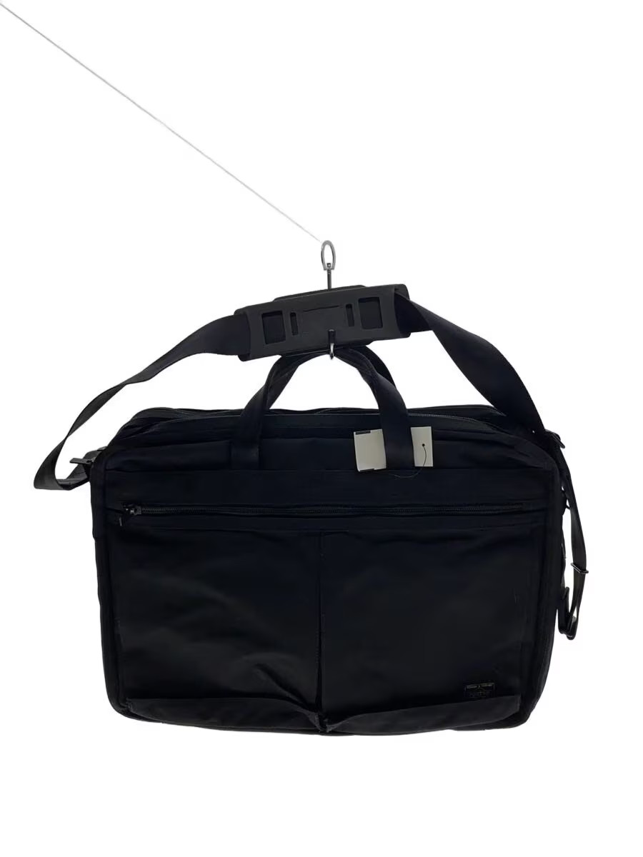 PORTER Used Dirty Shoulder Bag BLK