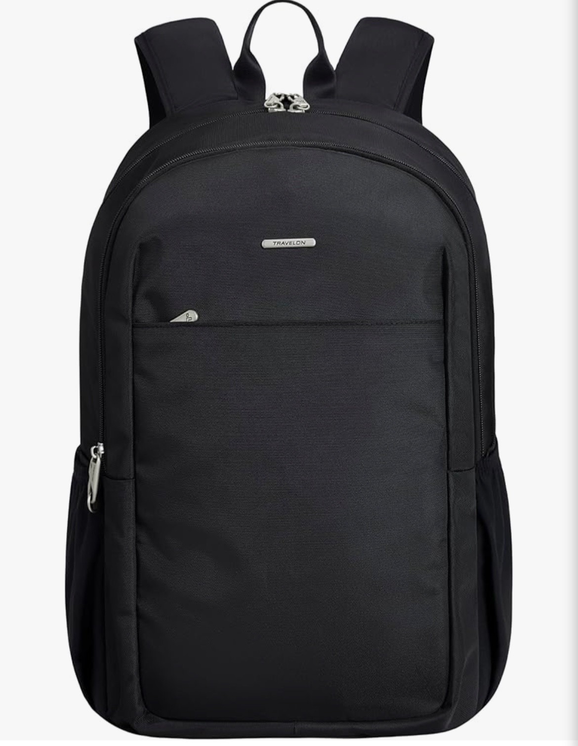 Travelon Classic Journeys 25L Backpack, Anti-Theft Bag, 13”W x 19”H x 8”D