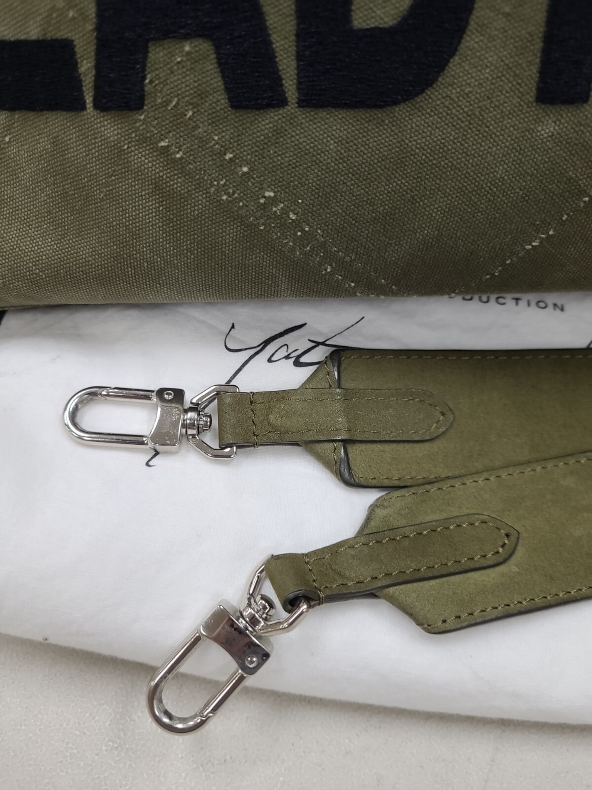 Authentic Readymade Daily Bag Made from US Army Duffle Bag Green