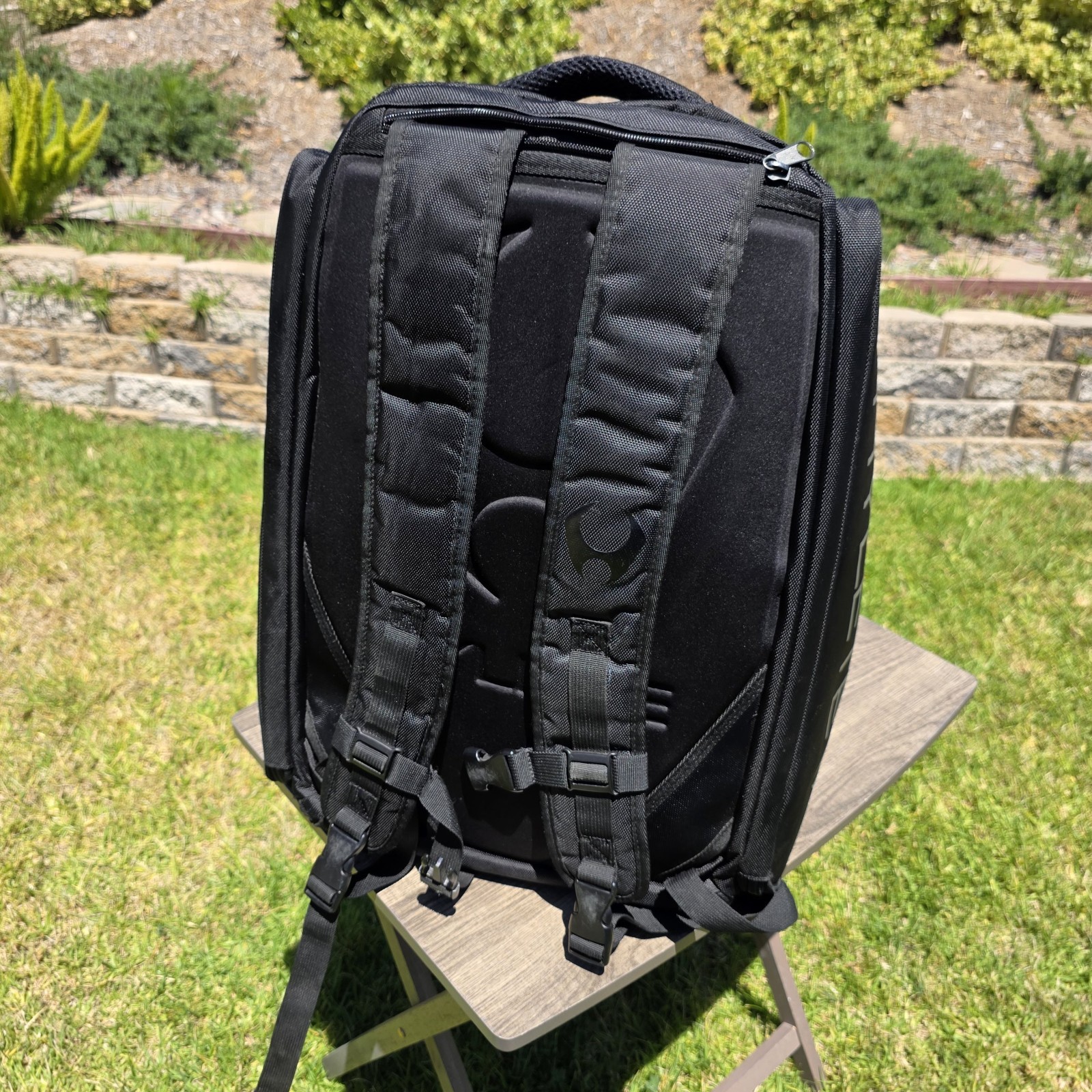 HYLETE icon XL Convertible Black Backpack Expandable Bag Shoe Locker Side Cooler