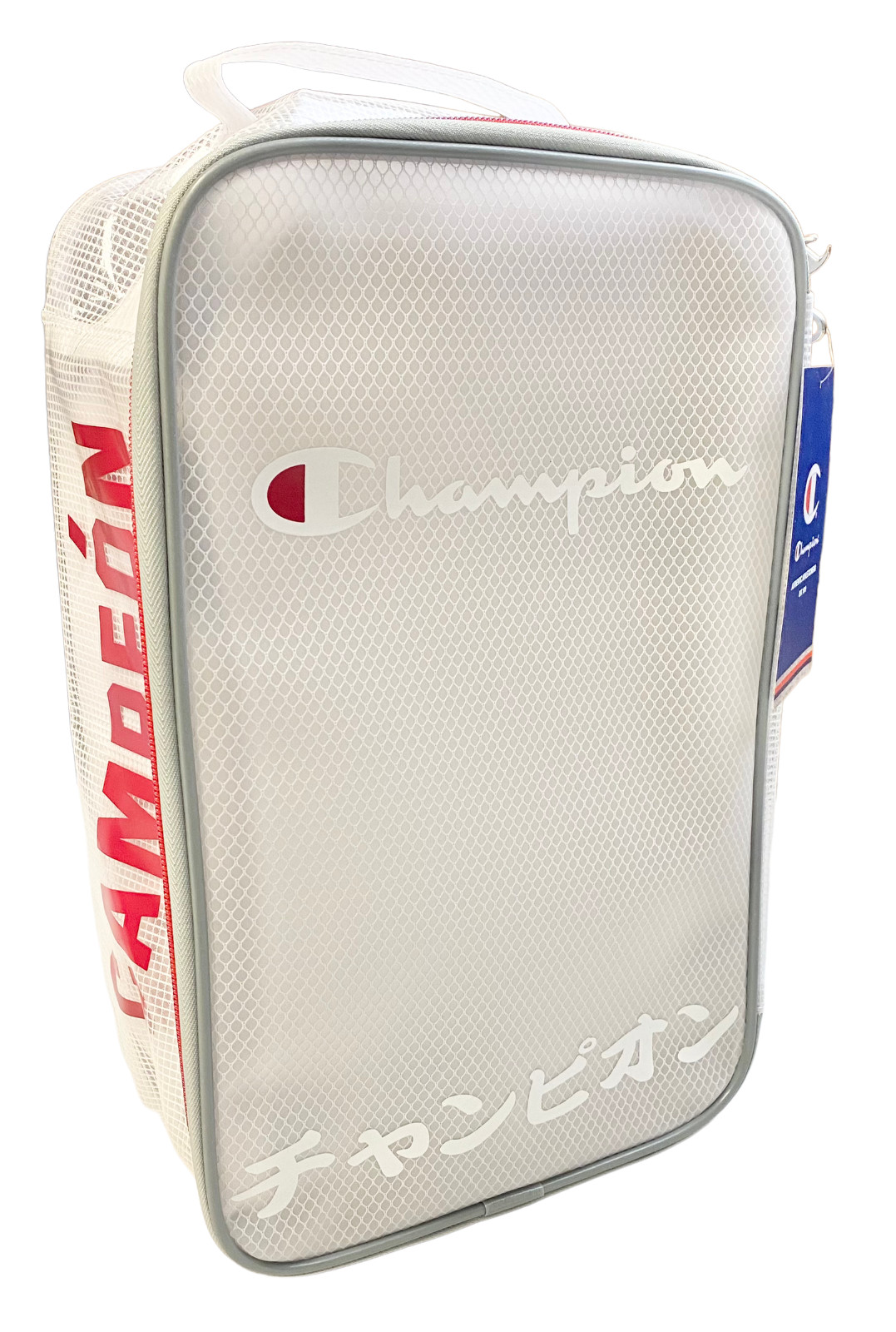 Champion Translucent Shoe Bag – White – 14″ x 9″ x 5″ – [CH1091-105]