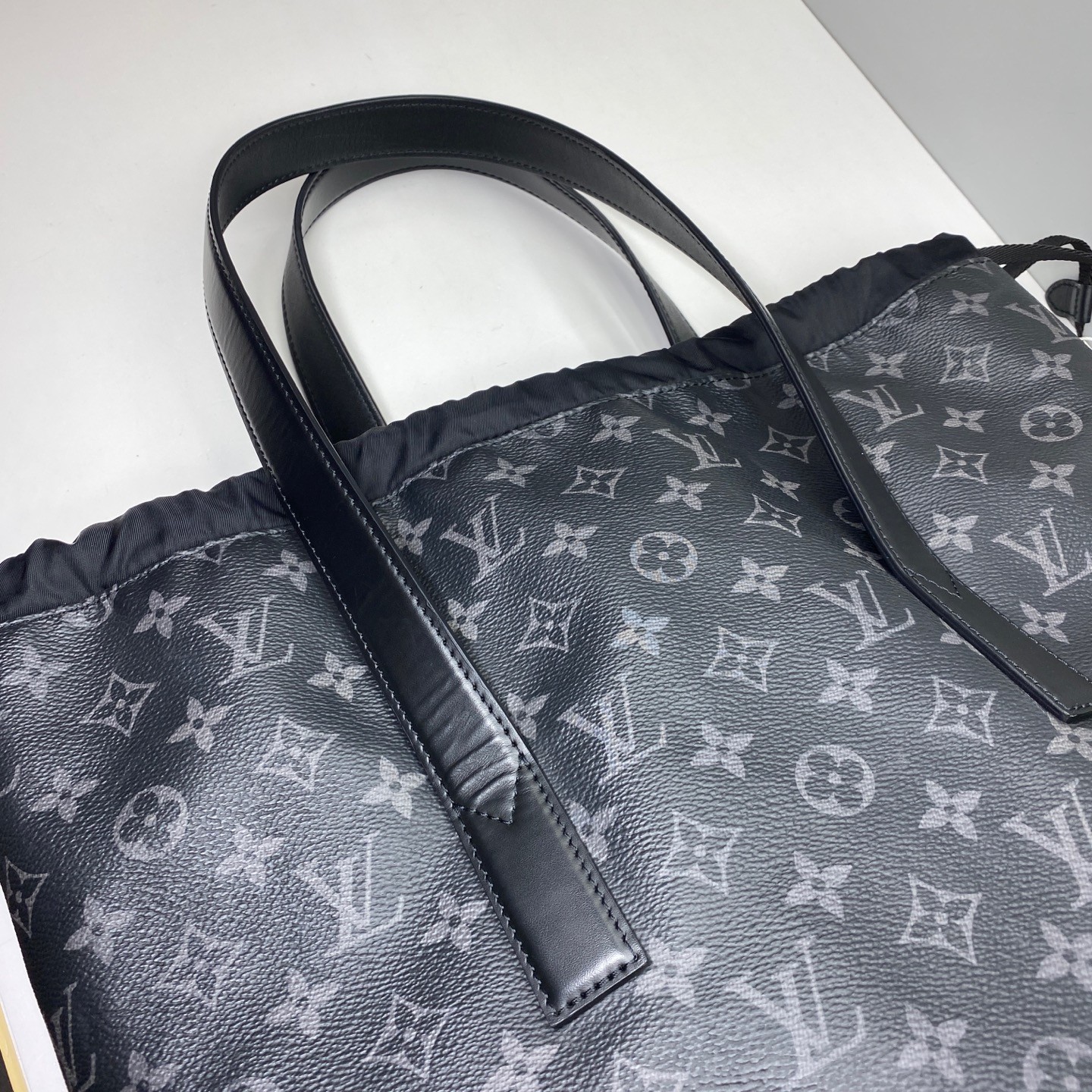 Louis Vuitton Pre-Owned Authentic Cabas Satchel Tote Black 42.0×41.0x15.5 cm