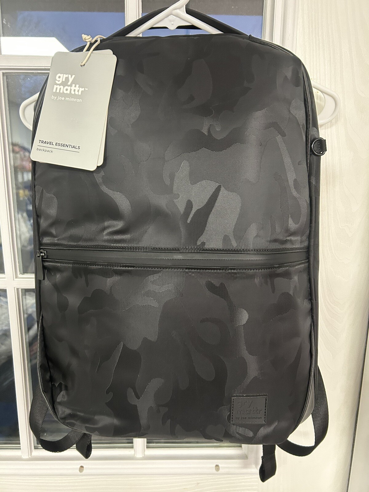 Gry Mattr Backpack With Port, USB Port BLACK -New With Tag