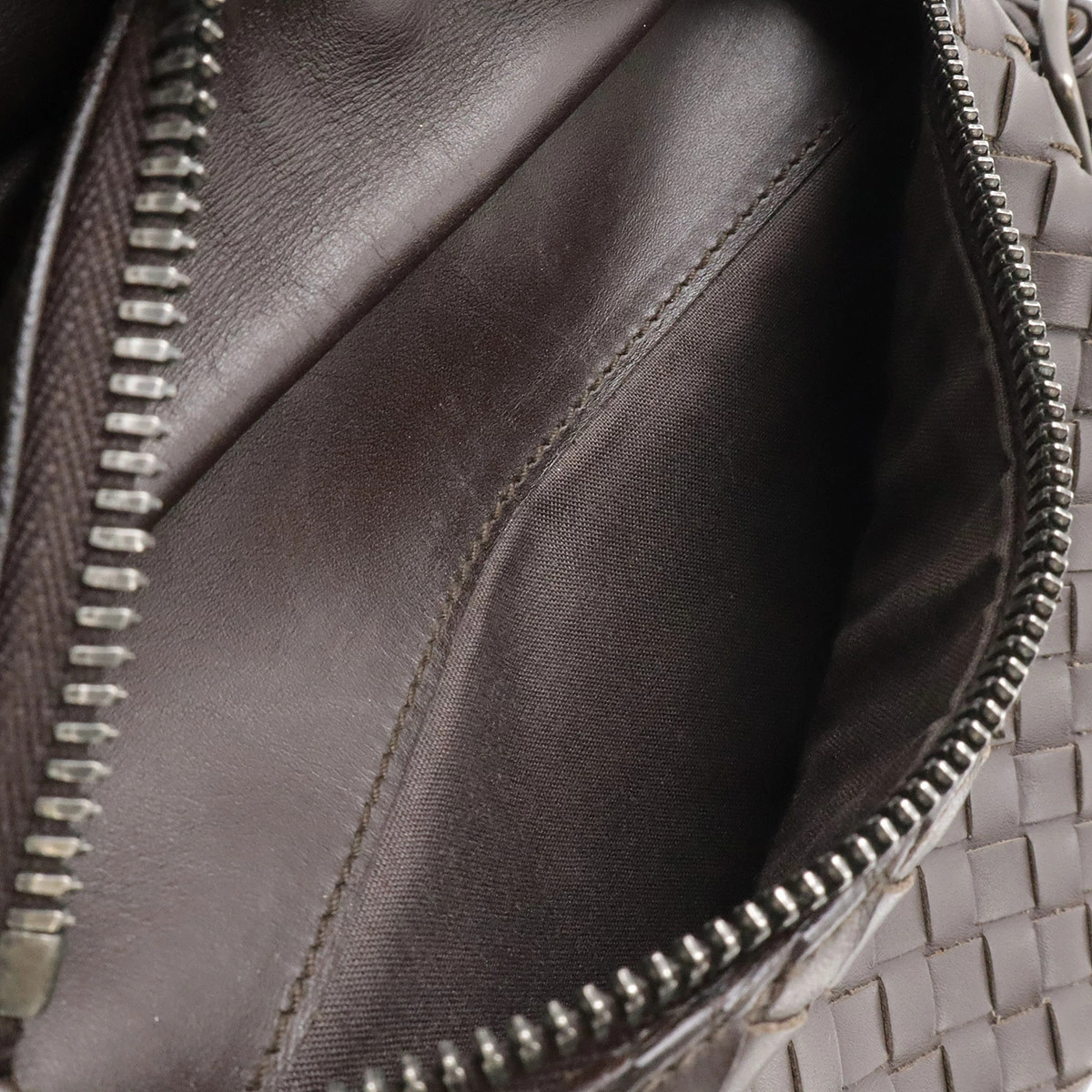 Bottega Veneta Intrecciato Belt Bag Leather Dark