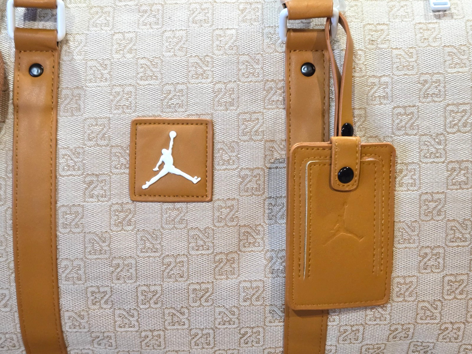 Nike Air Jordan Monogram Duffle Bag 25L NWT Carry On Weekender Gym Bag