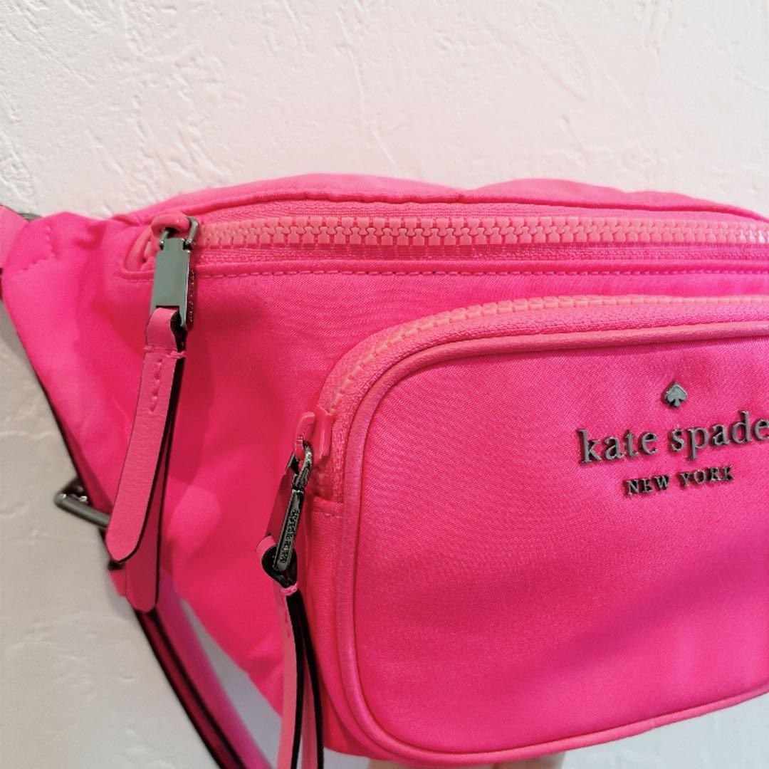 Kate Spade Body Bag Pink Waist Pouch Lightweight