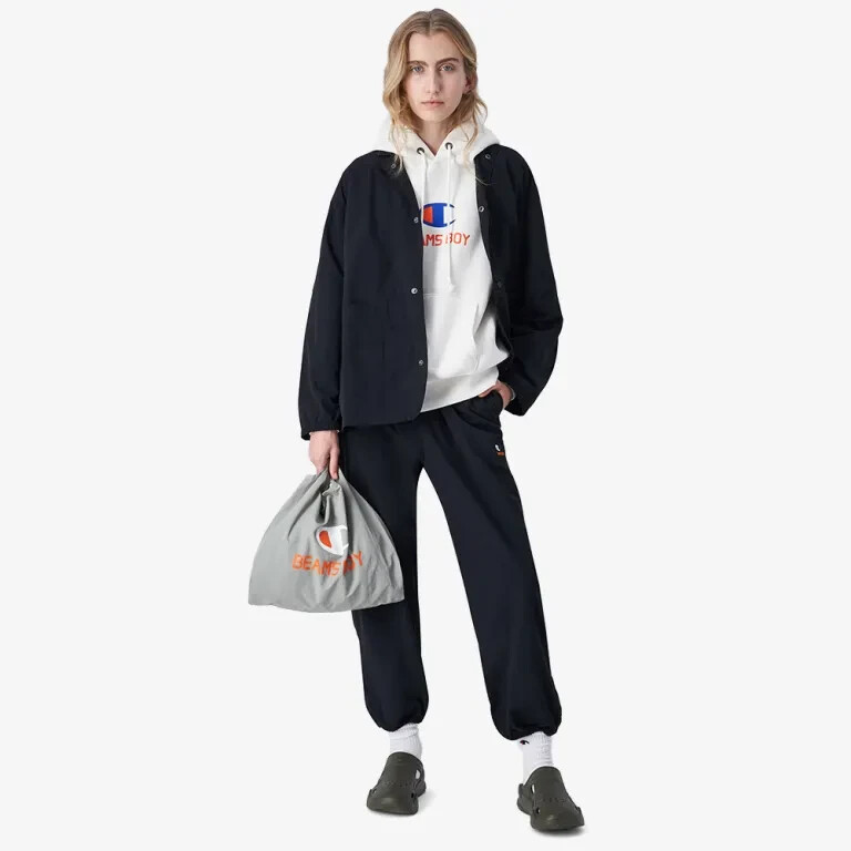 24A99 Champion X Beams Boy Collaboration Medium Nylon Waterproof Tote Bag