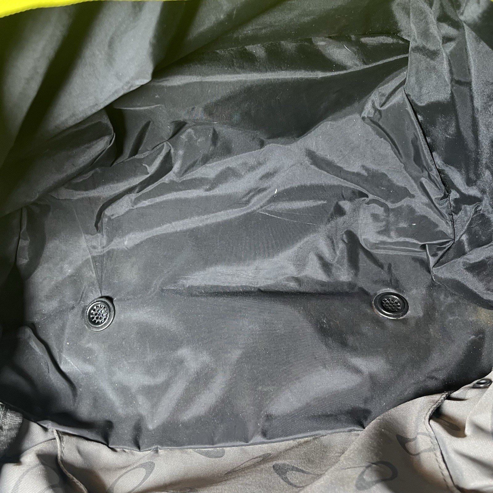 Vintage Oakley Gearbox LX Software Backpack Y2K Yellow Tactical