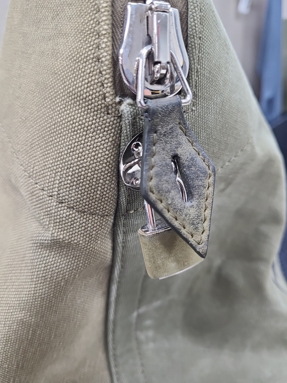 Authentic Readymade Daily Bag Made from US Army Duffle Bag Green