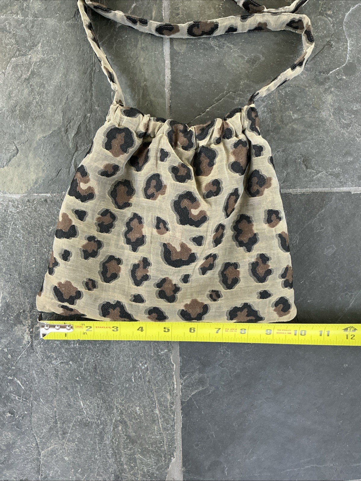 Needles Nepenthes Leopard Cheetah Sling Shoulder Crossbody Bag Small Japan Print
