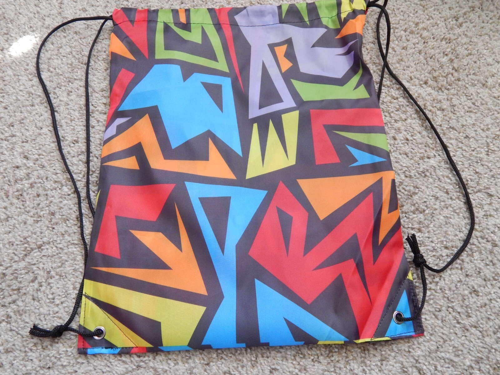 SNEAKERS SNEAK A SMOKE PRIDE RAINBOW DRAWSTRING BAG BACKPACK ECO FRIENDLY NEW