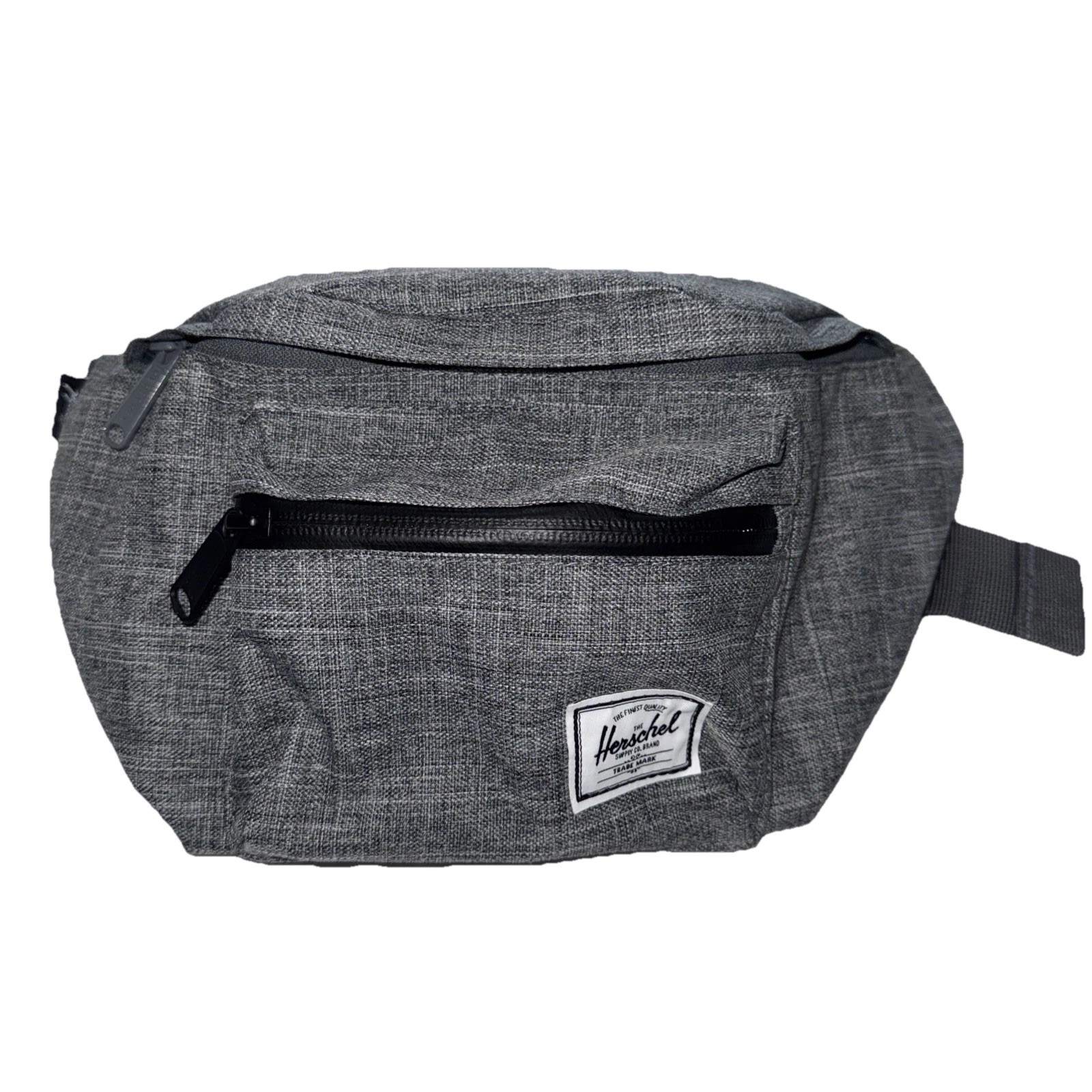 Herschel Pop Quiz Hip Pack Grey Raven Crosshatch