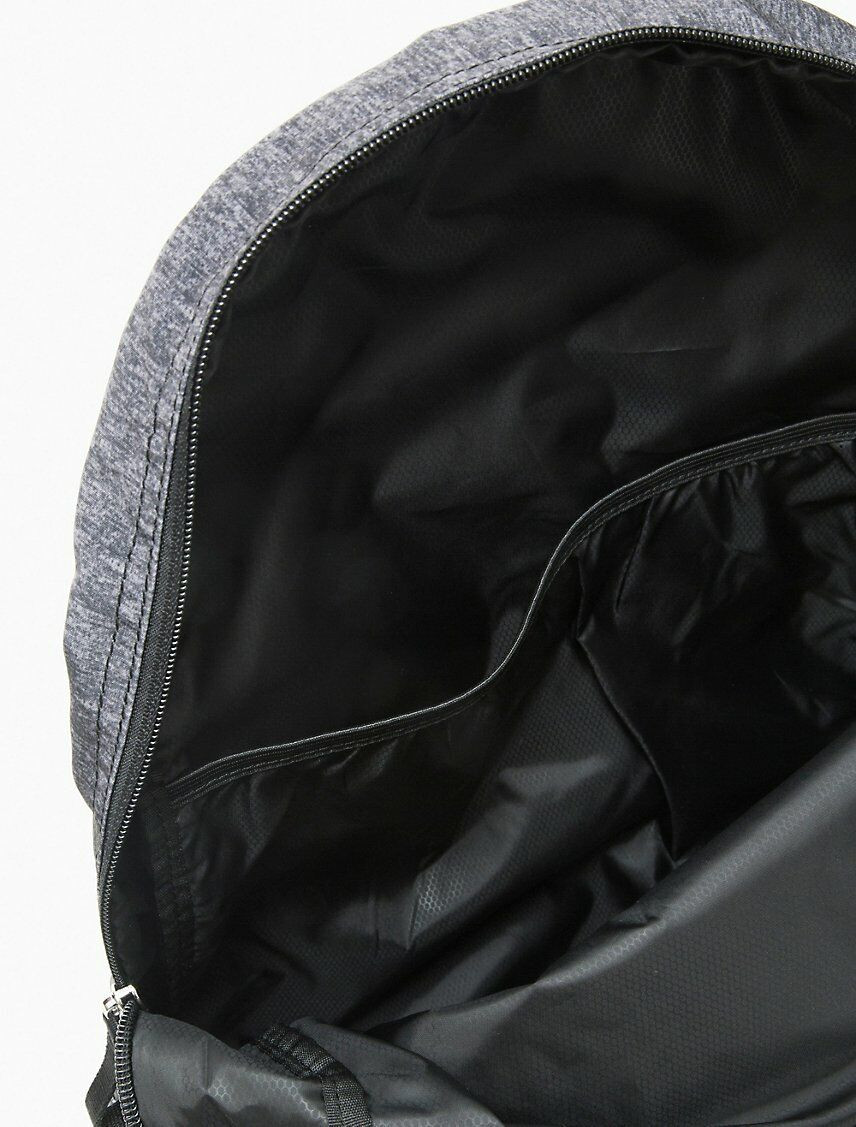 Calvin Klein Monogram Logo Back-To-School Jersey Backpack, Black/Grey
