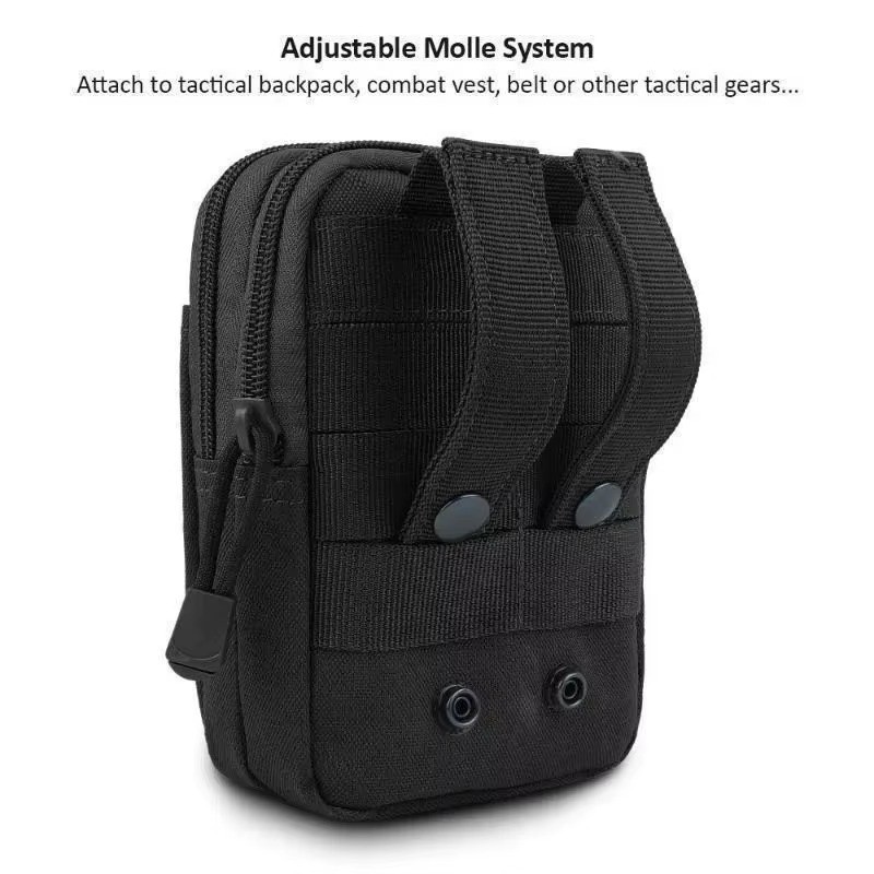 Men’s Waterproof Nylon Multi Pocket Cell Phone Carry Bag