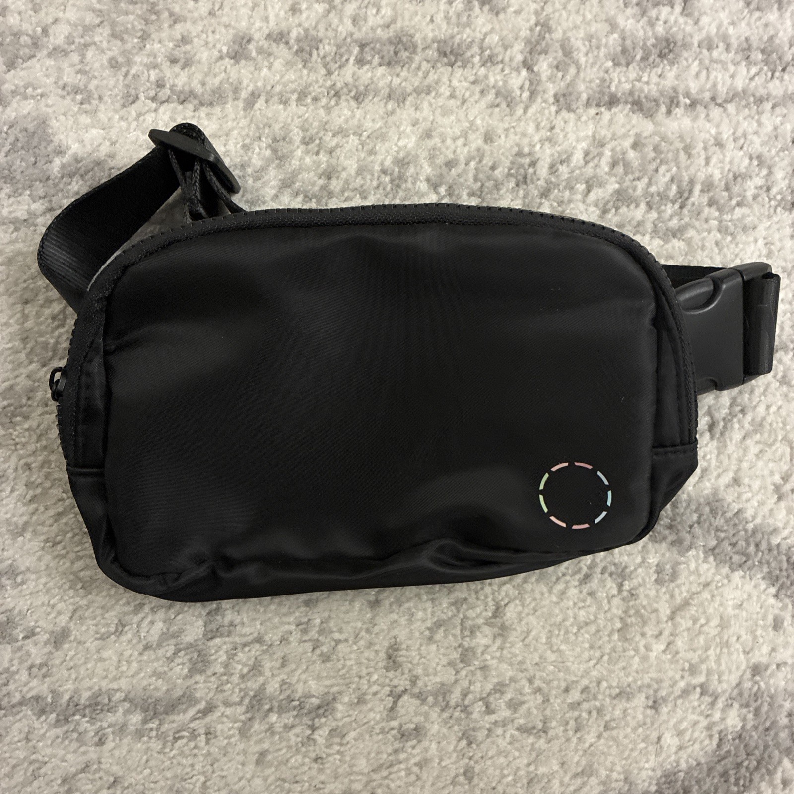 Novos Limited Edition Bag | Crossbody Pouch | Fanny Pack | Black | 9 x 5 In.