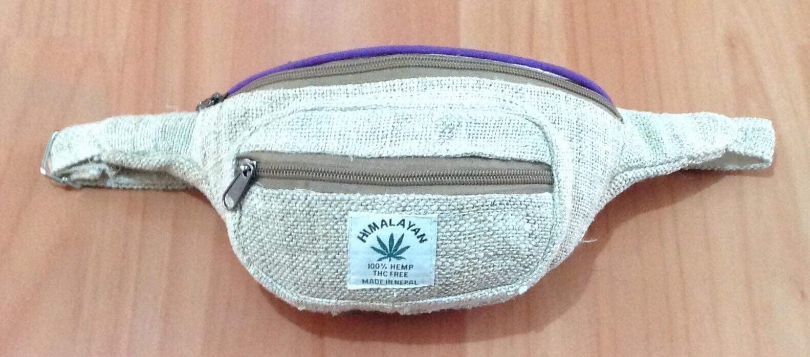 Natural Hemp Fanny Pack