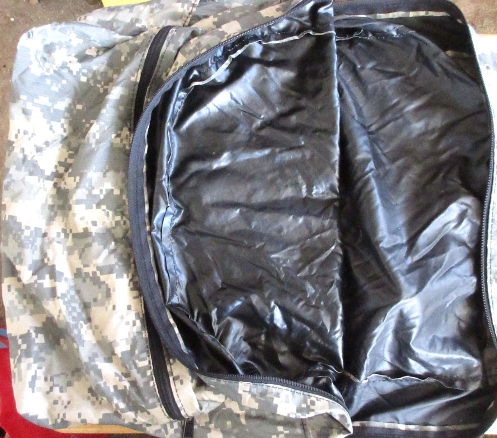 Nylon Camo Backpack and Hat with Local Electrical Union Logo