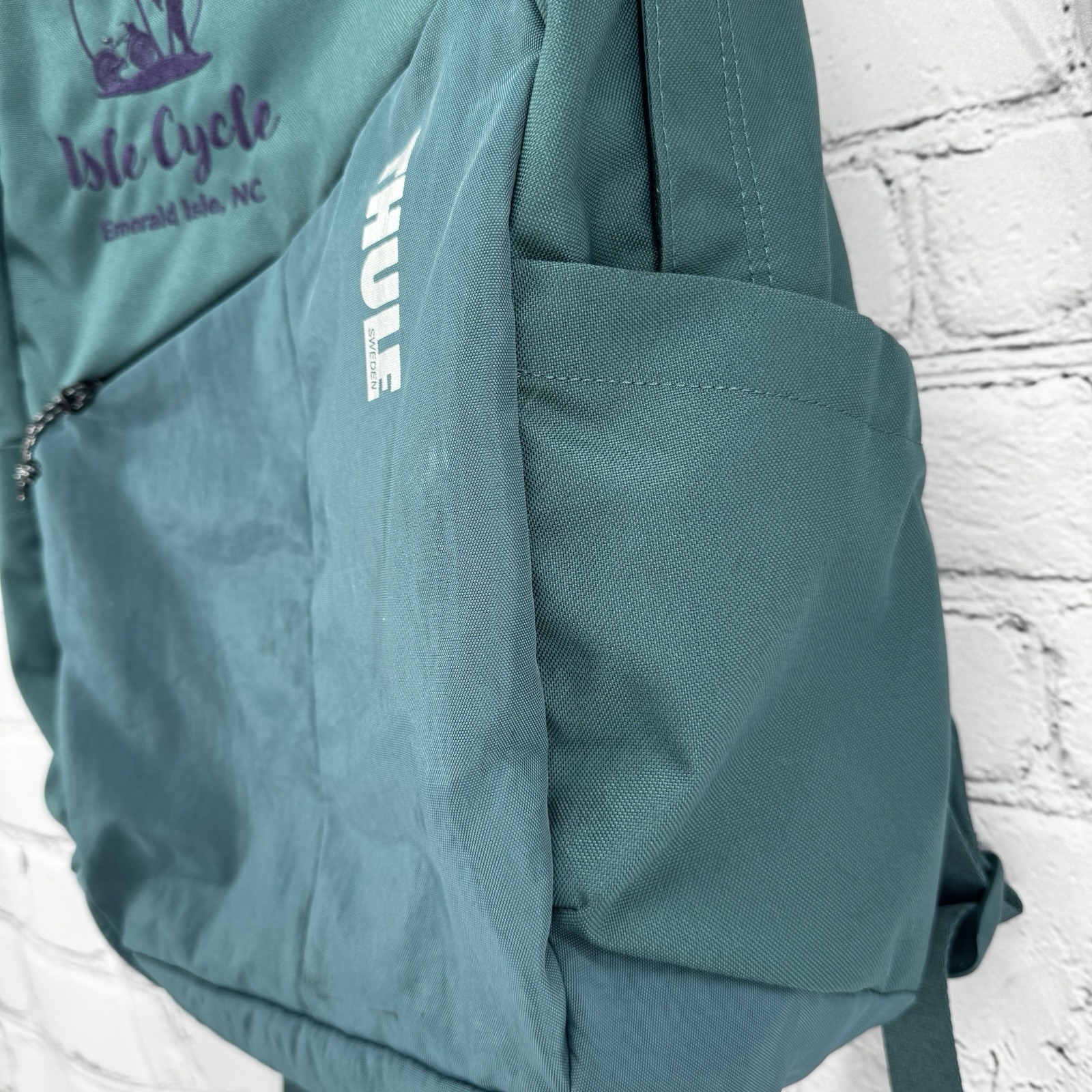Thule Sweden Notus Backpack Slate Blue Laptop Pocket Travel Work School Commuter
