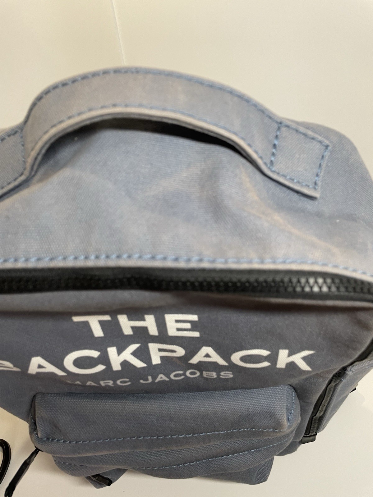 Marc Jacobs Canvas Backpack H301M06SP21 Blue Shadow 15” Laptop