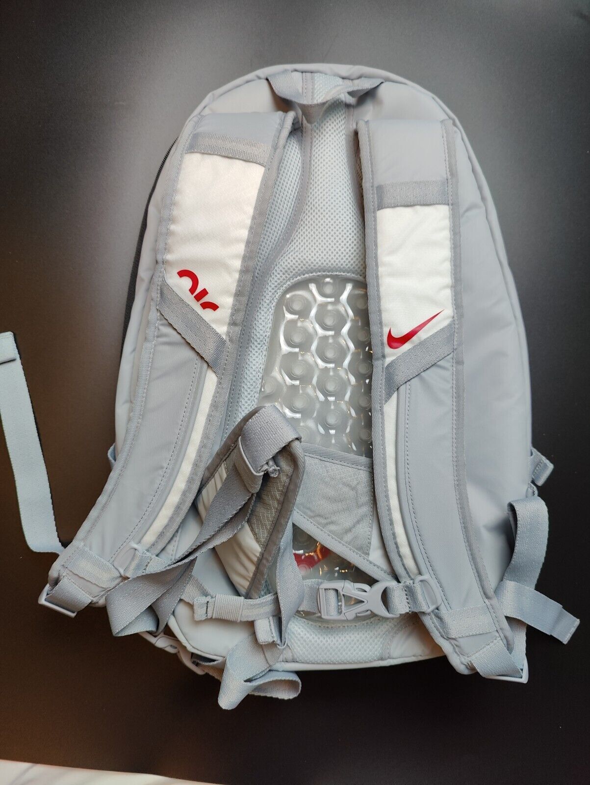 Nike Air Max Bubble Backpack Logo Padded Elite DA9893-012 $160 SAMPLE