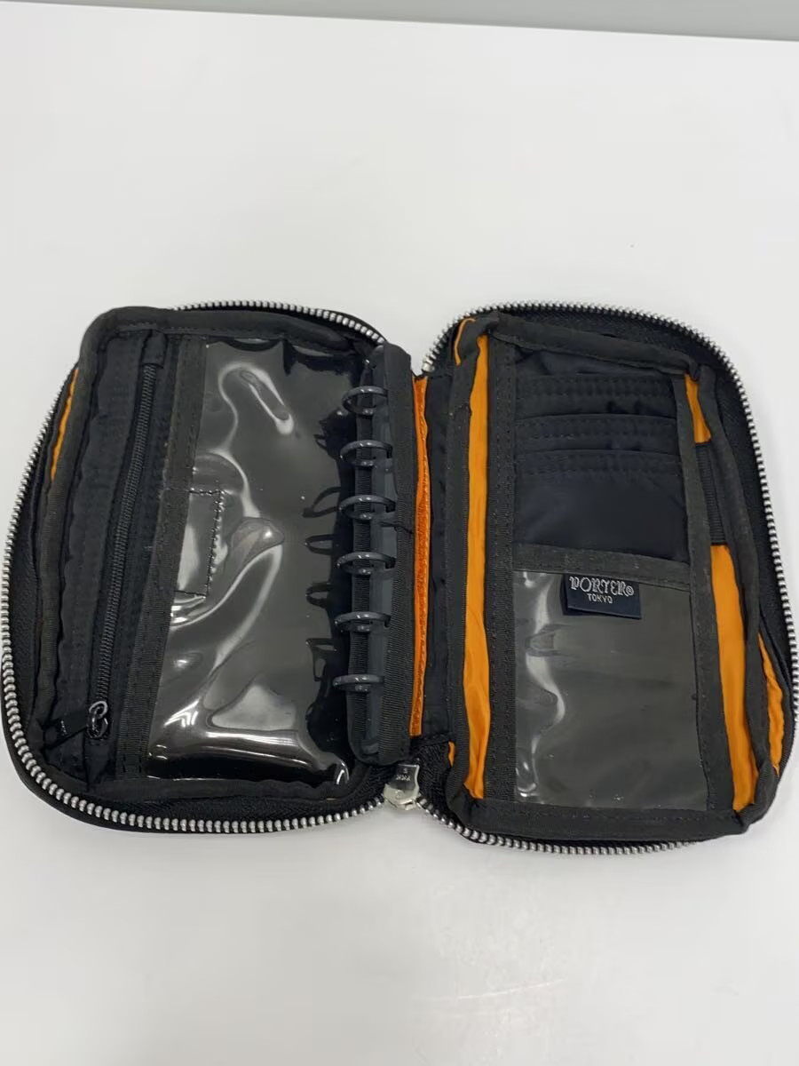 PORTER Pouch Nylon BLK Plain