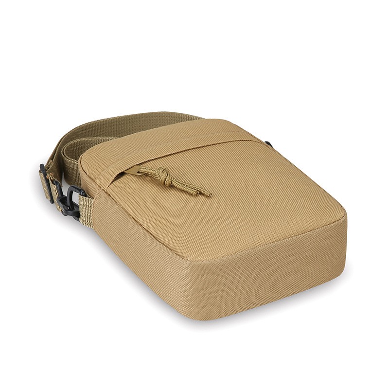 Simple Men’s Bag Solid Color Single-shoulder Mini Casual