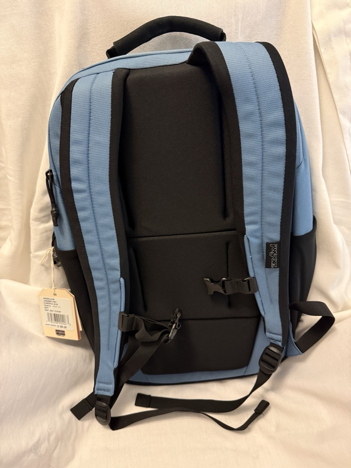 New ~ JanSport Landings Pack/Backpack 15″ Laptop Pocket ~ Elemental Blue