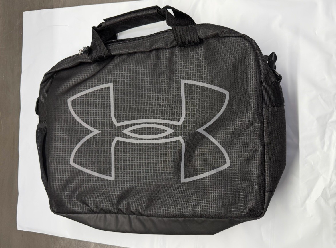 Under Armour Storm Coaches Briefcase NWT Water Resistant Black 13x18x7
