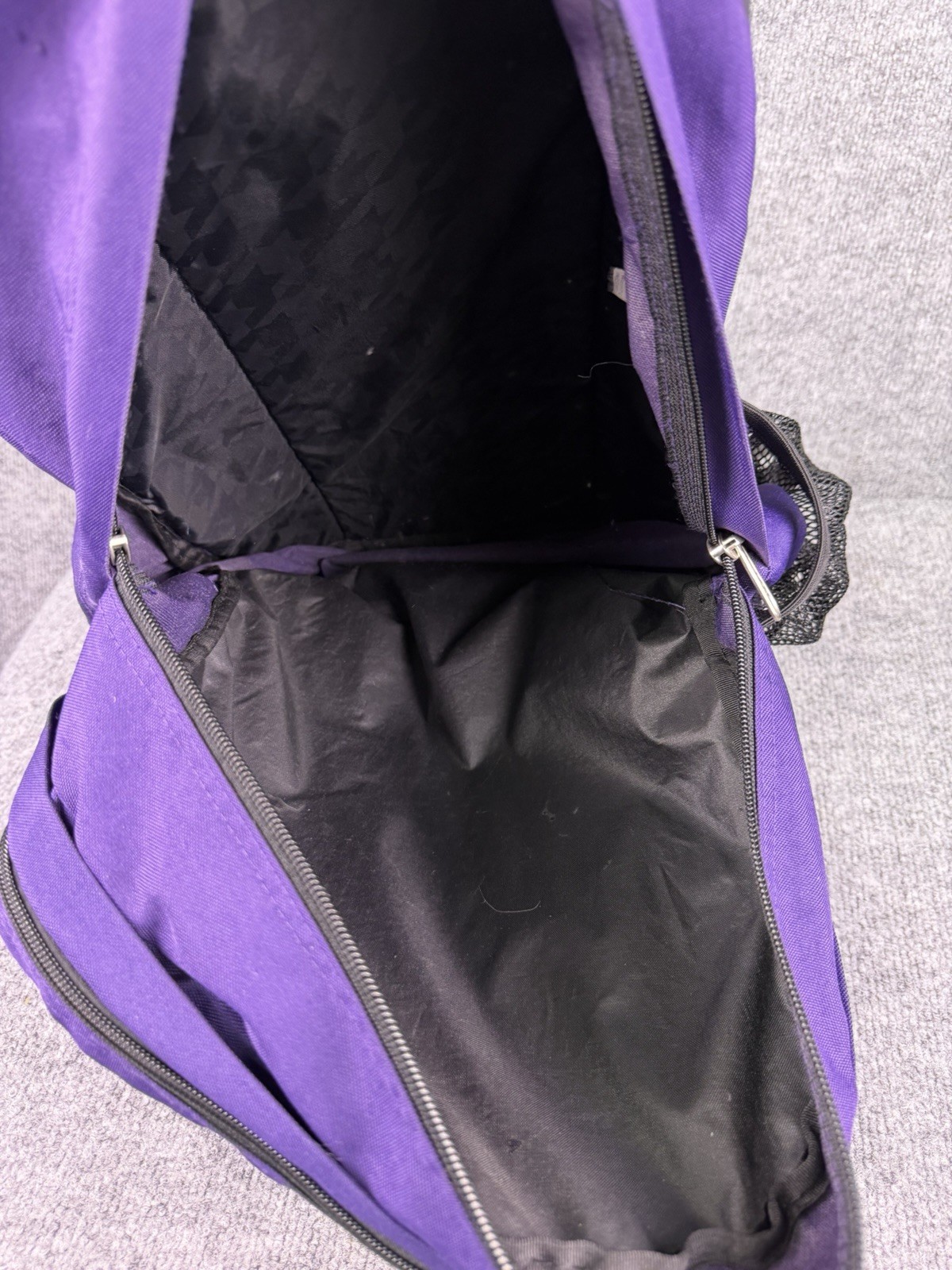 JanSport SuperBreak Backpack – Purple – Classic School/Travel Bag Durable 1990s