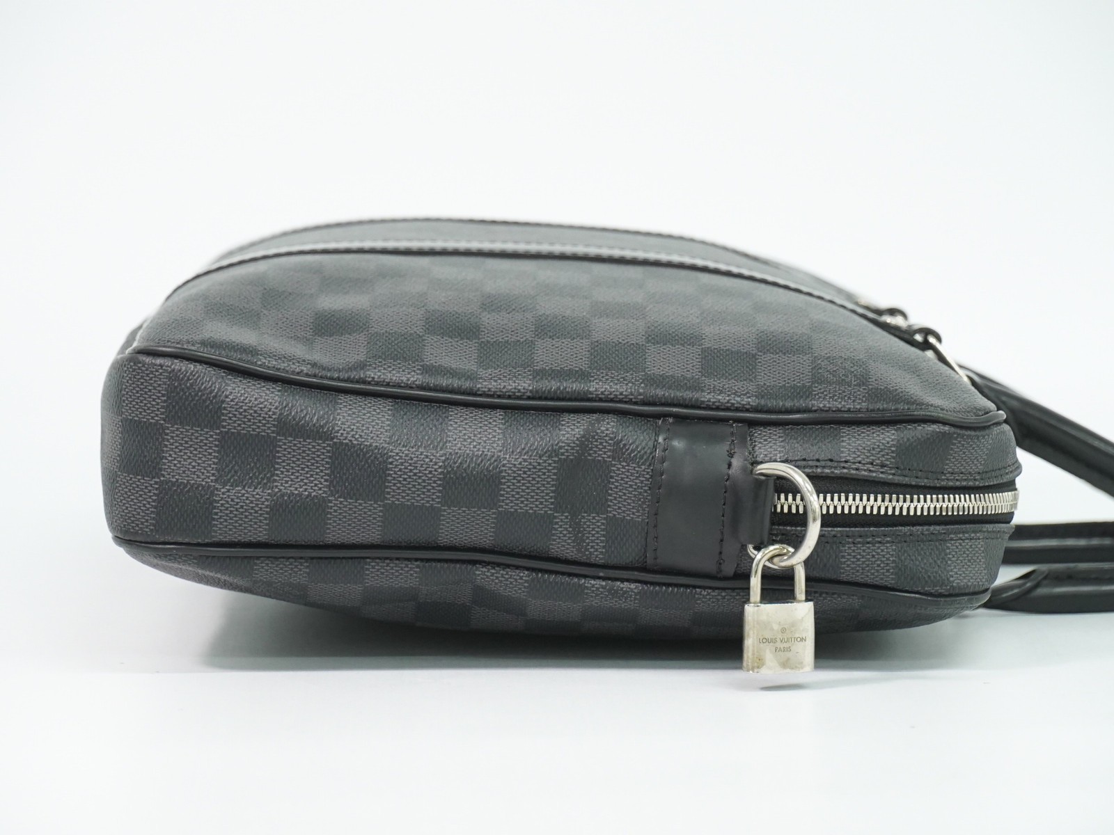 Louis Vuitton Porte Documents Voyage PM N41478 Damier Graphite Business Bag