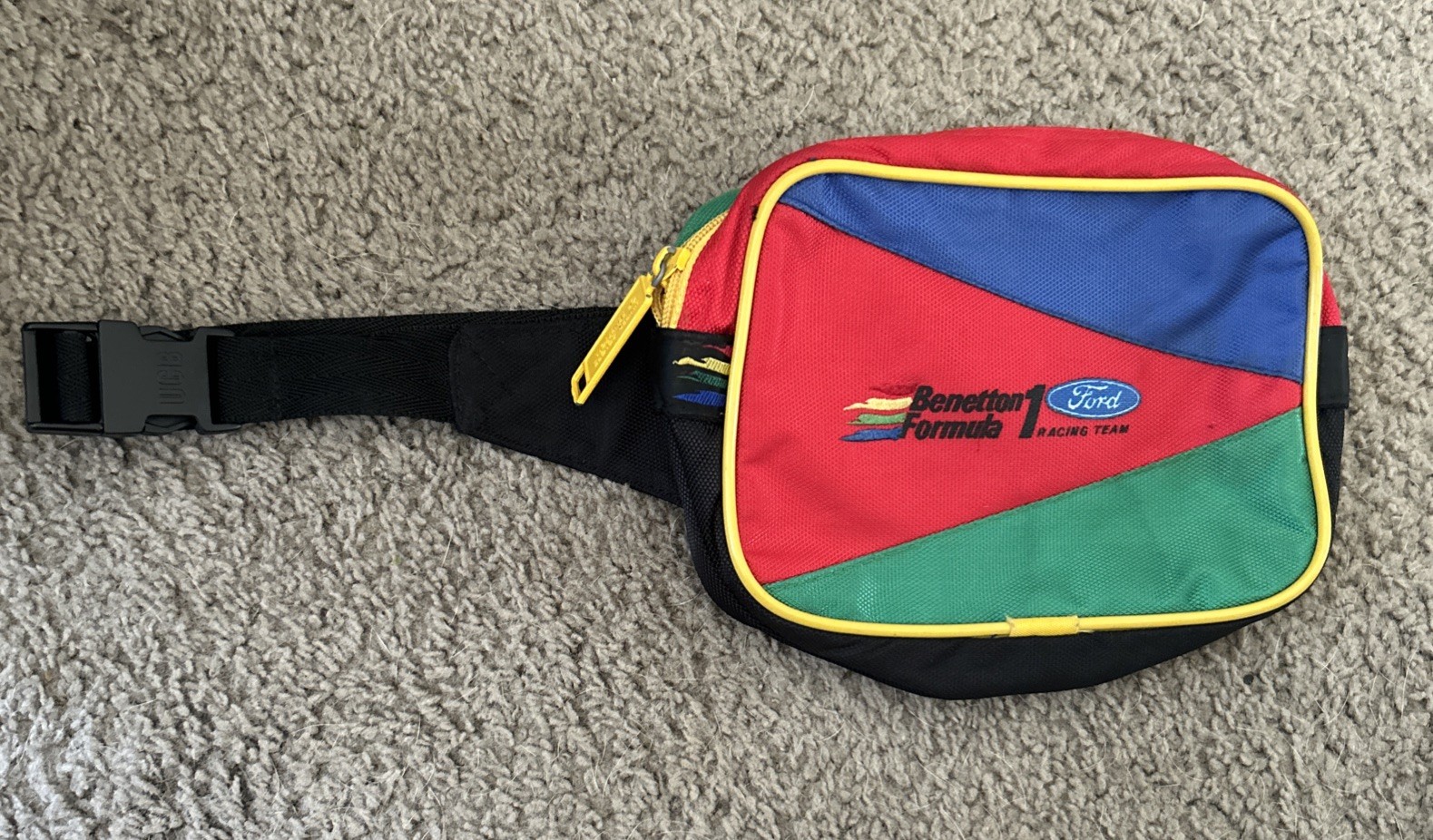 Belt Bag UNITED Colors OF BENETTON Formula 1 Ford Racing F1 Official Gear