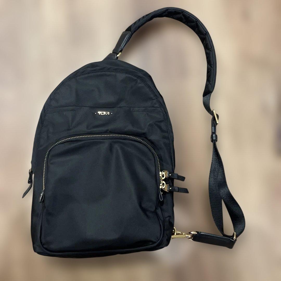Condition TUMI One Shoulder Sling Bag Nylon Black