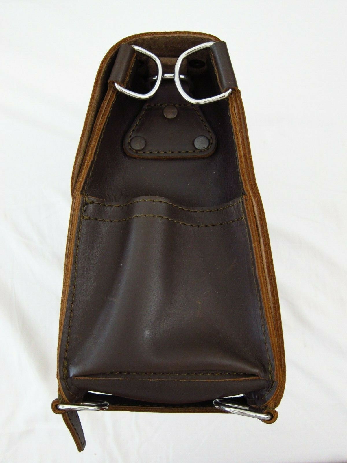 Saddleback Leather 12″ SMALL CLASSIC BRIEFCASE Suede Lined 2-Rivet DCB