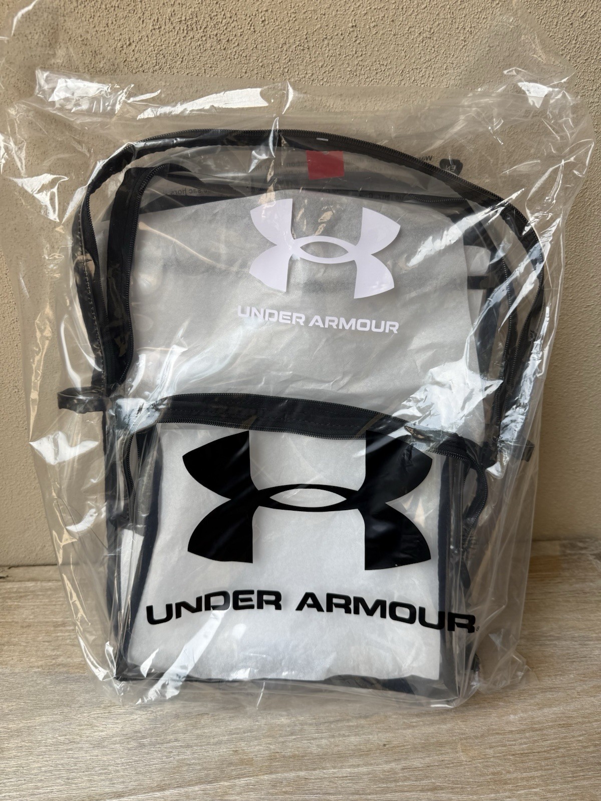 Under Armour Unisex-Adult Loudon Clear Backpack School Laptop Book Bag Full Size
