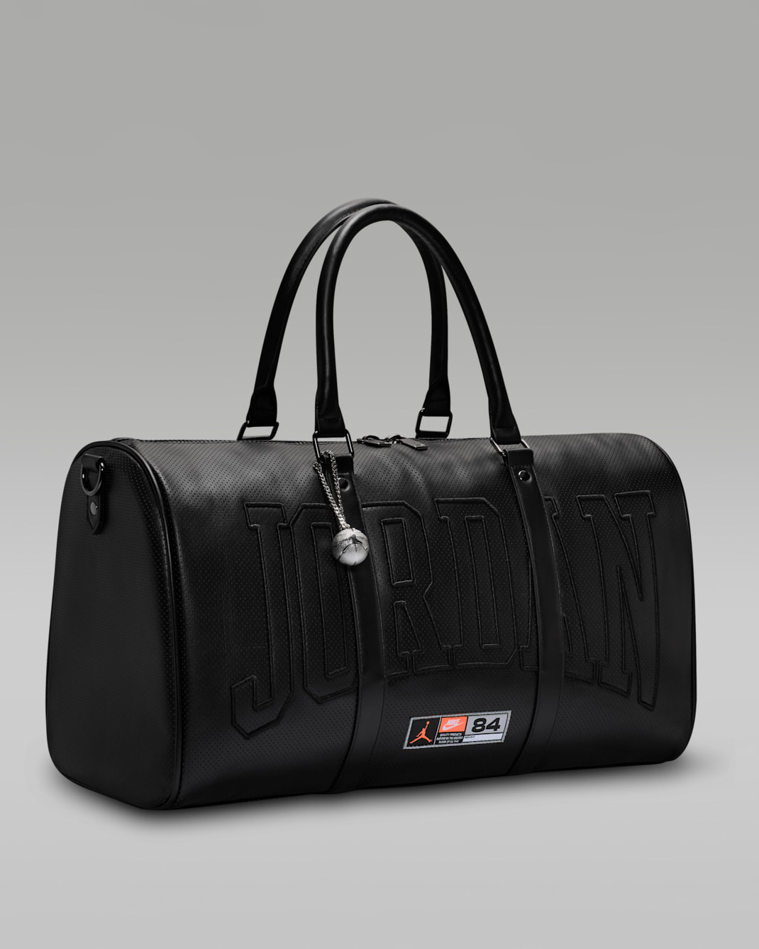 Nike Jordan Perforated Duffel Bag (25L) Black IR8410-010