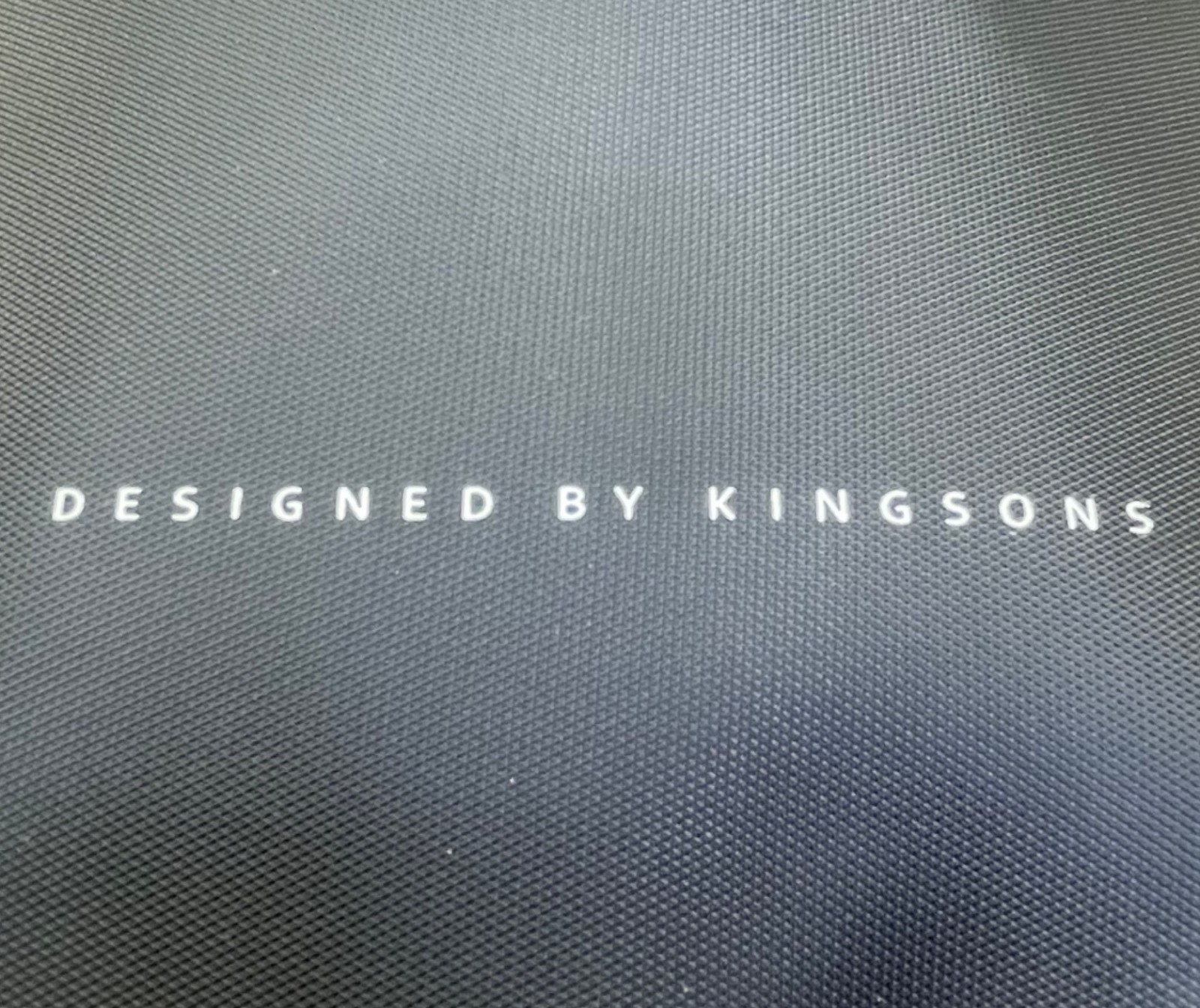 Kingsons Men’s Black Nylon With USB Charging Port Stylish Design Laptop Backpack