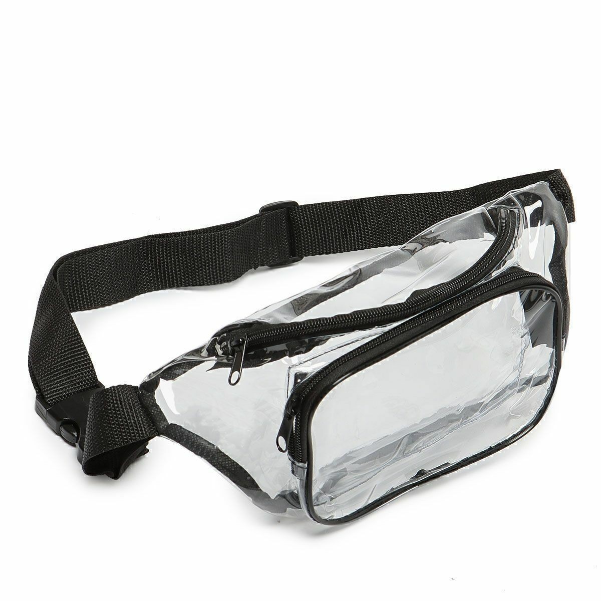 Clear Fanny Pack Men Women Waist Pouch Belt Bag Outdoor Sports Stadium Security
