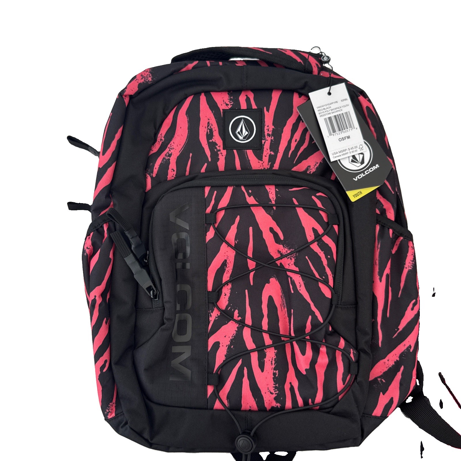 Volcom Back Pack Red/Black