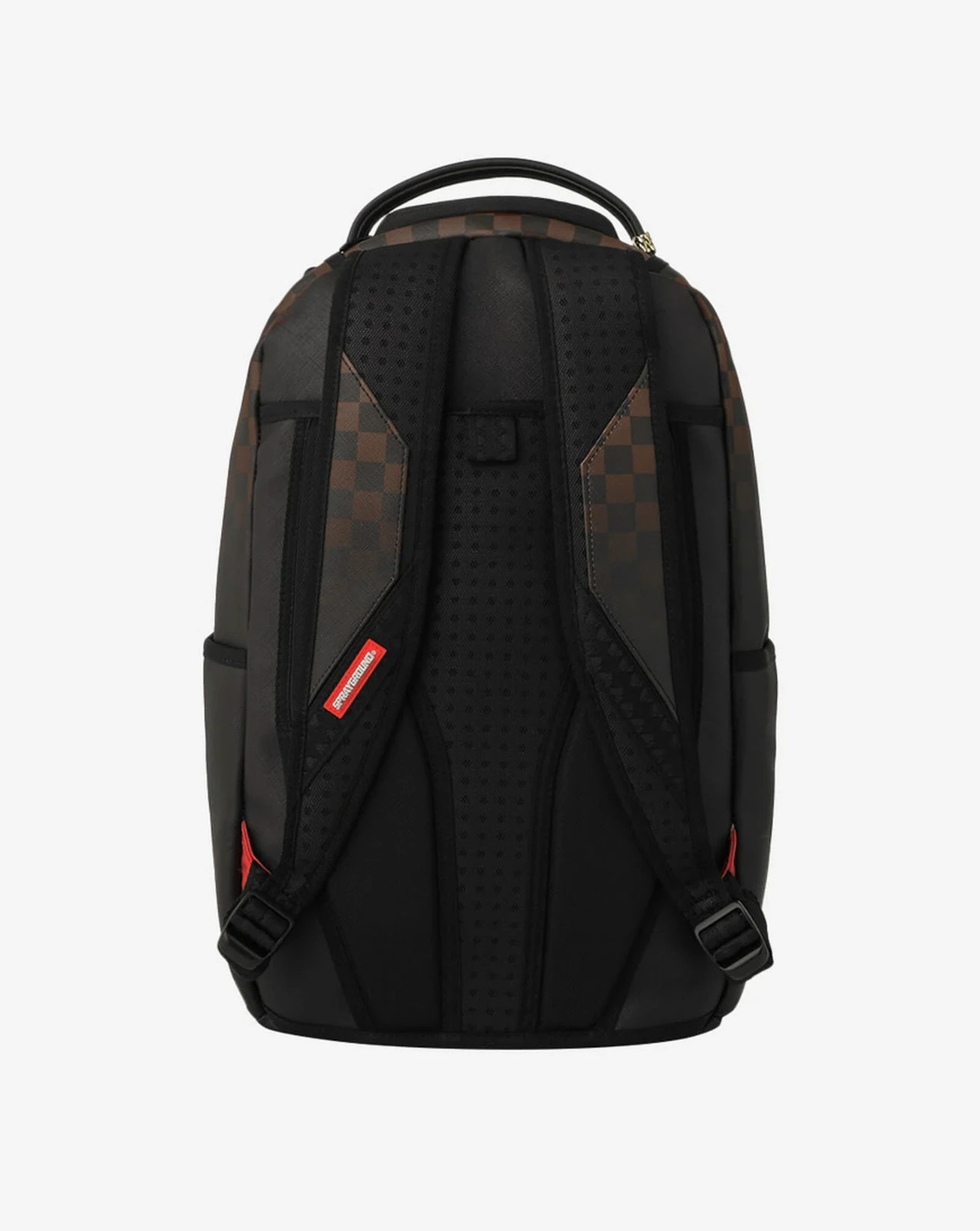 Sprayground Shadow Spritz Check Backpack🔥New Black Bookbag Large School Bag