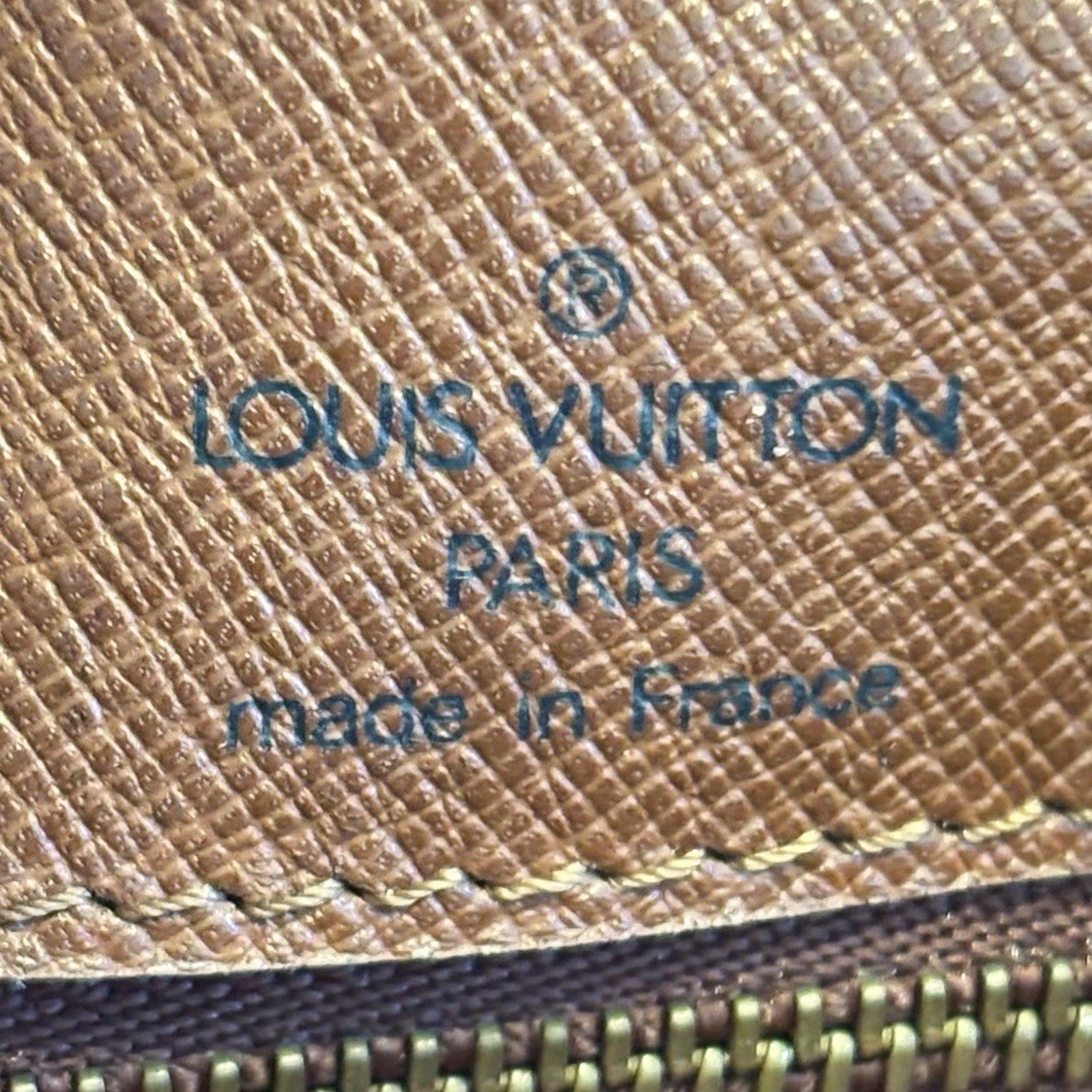 Louis Vuitton Briefcase Porte Document Voyage Monogram Business Bag Authentic