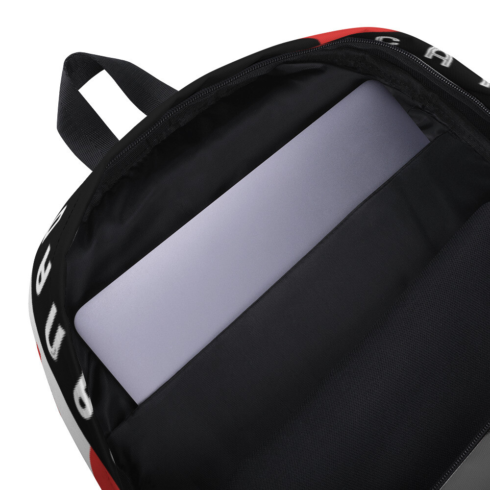 Elegant Maple Leaf Canadian Flag Backpack