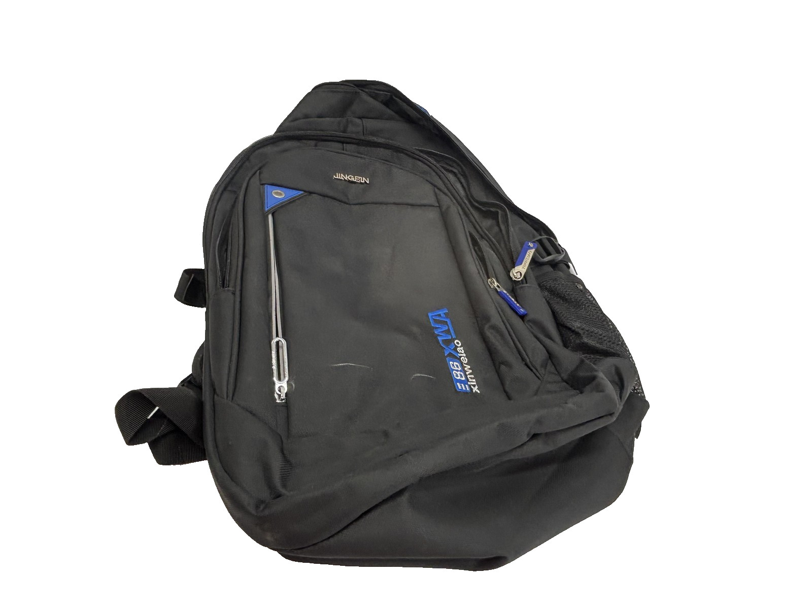 Jingpin Backpack Black Blue XWA E86 Xinwelao Laptop Bag School Work Travel