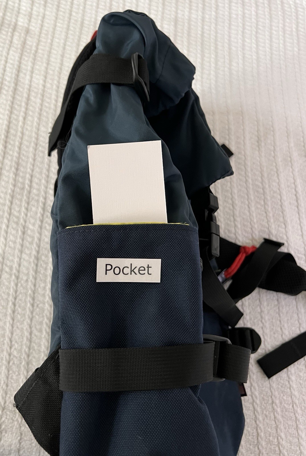 TOPO DESIGNS Rover Pack Classic 20L Backpack Fits 16″ Laptop Blue Colorblock