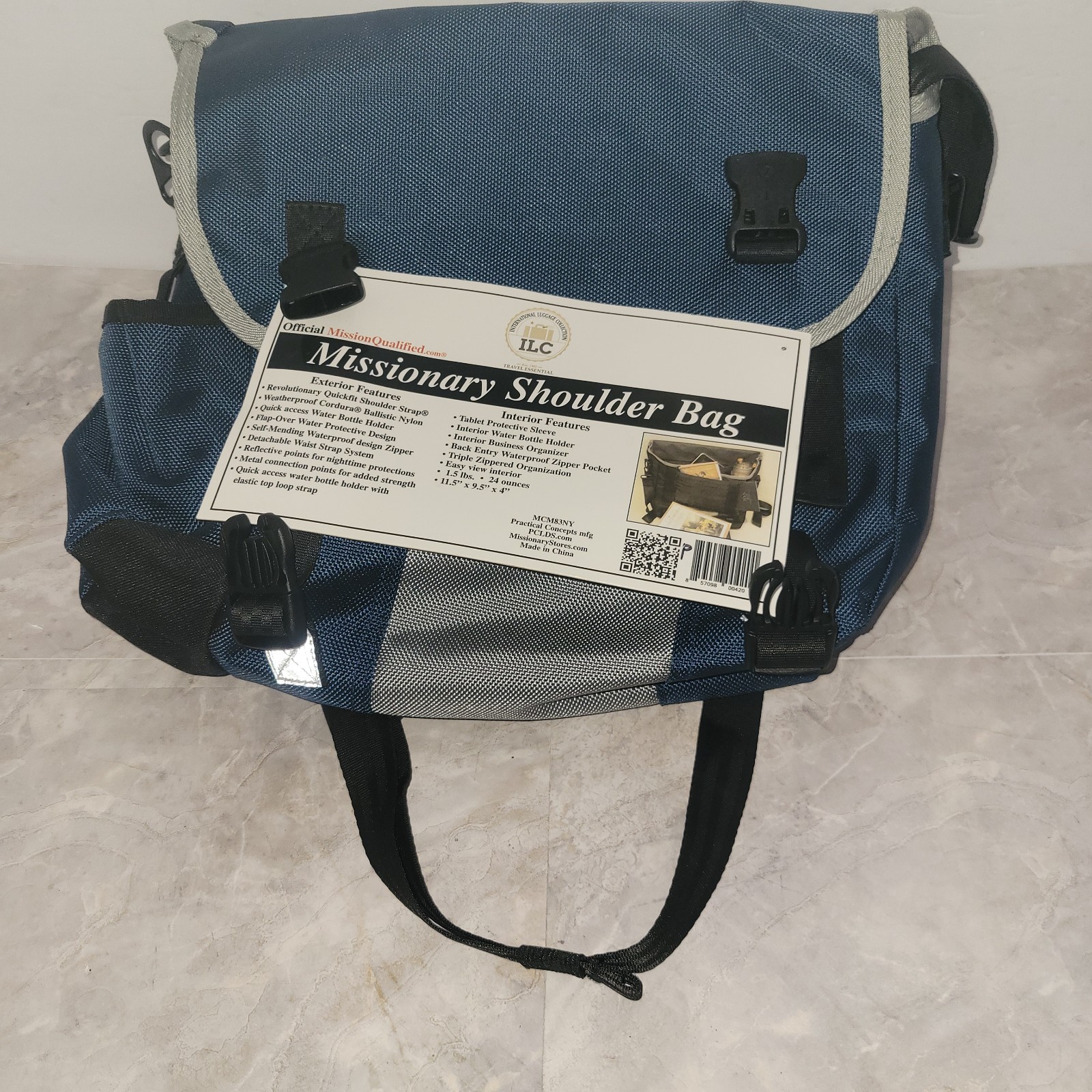 ILC Official Mission Qualified Missionary Shoulder Bag Generation 3 NWT