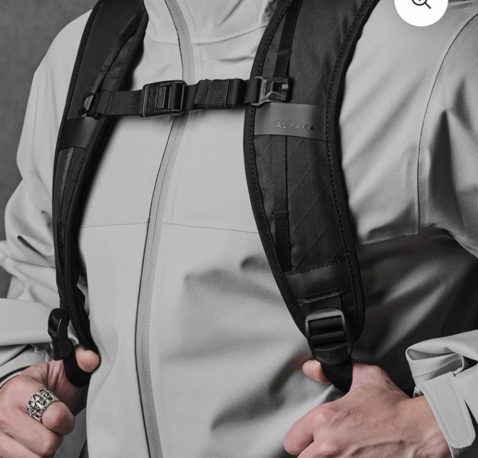 NWT Alpaka Elements Backpack Pro- gray inside -A1