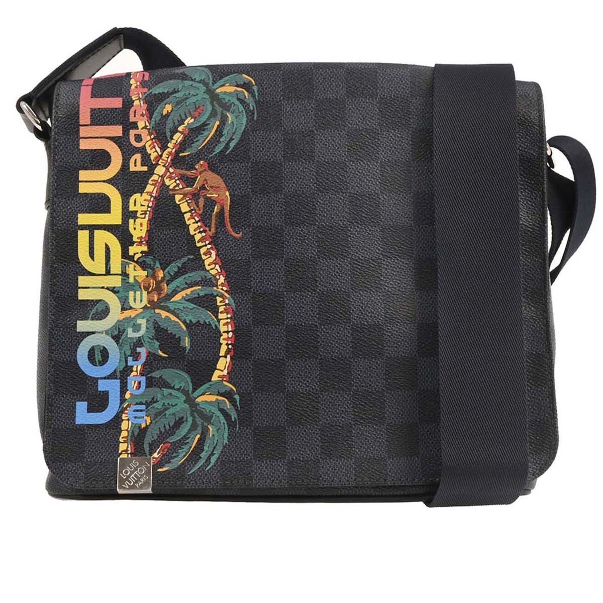Louis Vuitton Damier Cobalt District PM NM Shoulder Bag N50005 CA5117 135038