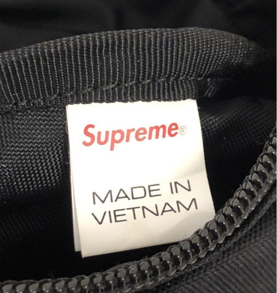 SS21 Supreme Vampire Boy Black Waist Bag Water Resistant Fanny Pack Sean Cliver